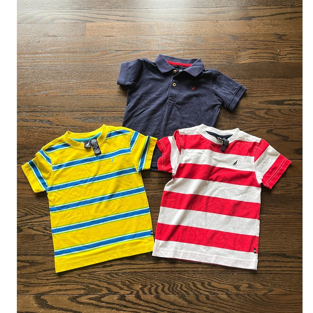 Youth Nautica Shirt Bundle - Excellent Condition Size 4T